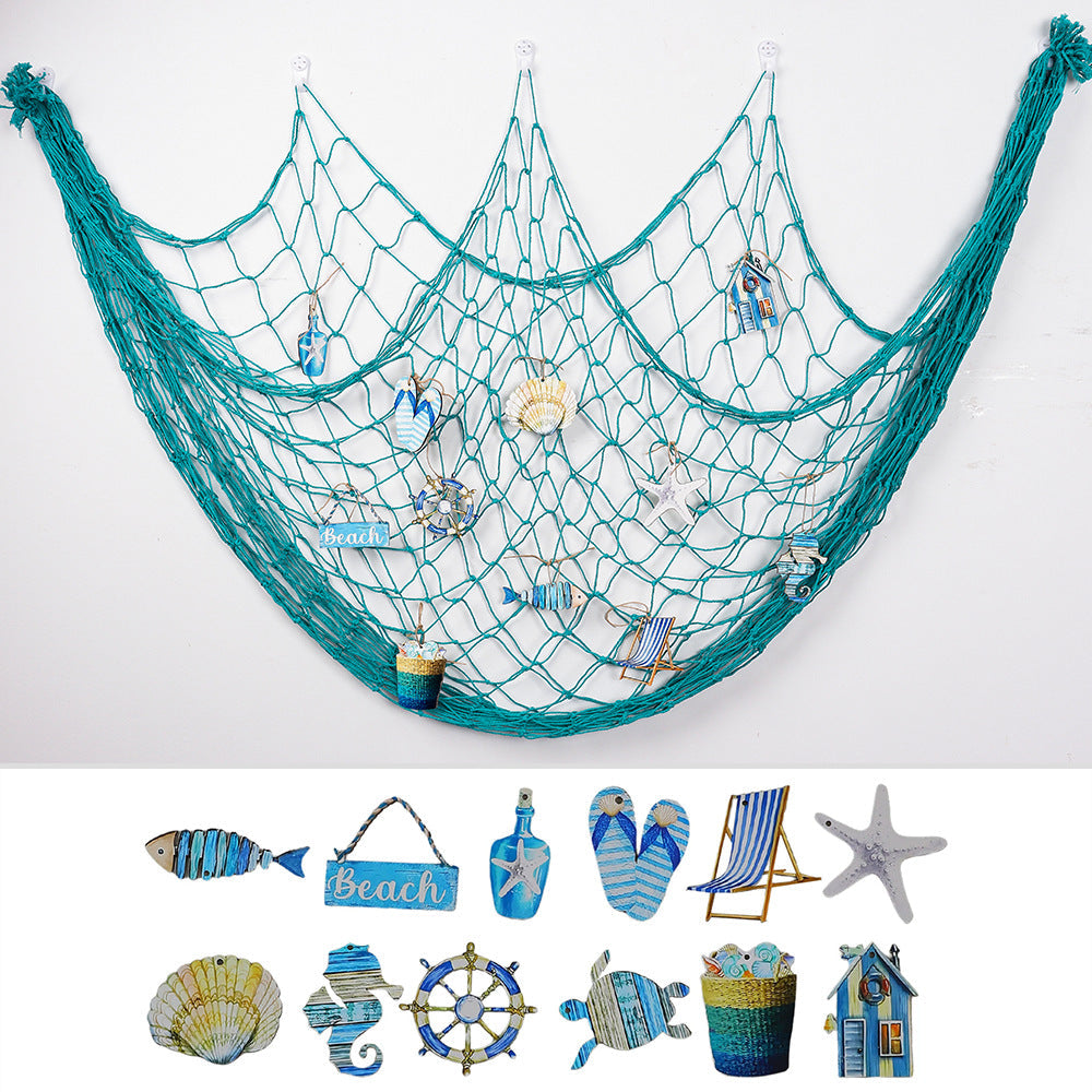 Decorative Macrame Wall Tapestry Cream White Sky Blue | Thrascher