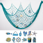 Decorative Macrame Wall Tapestry Cream White Sky Blue | Thrascher