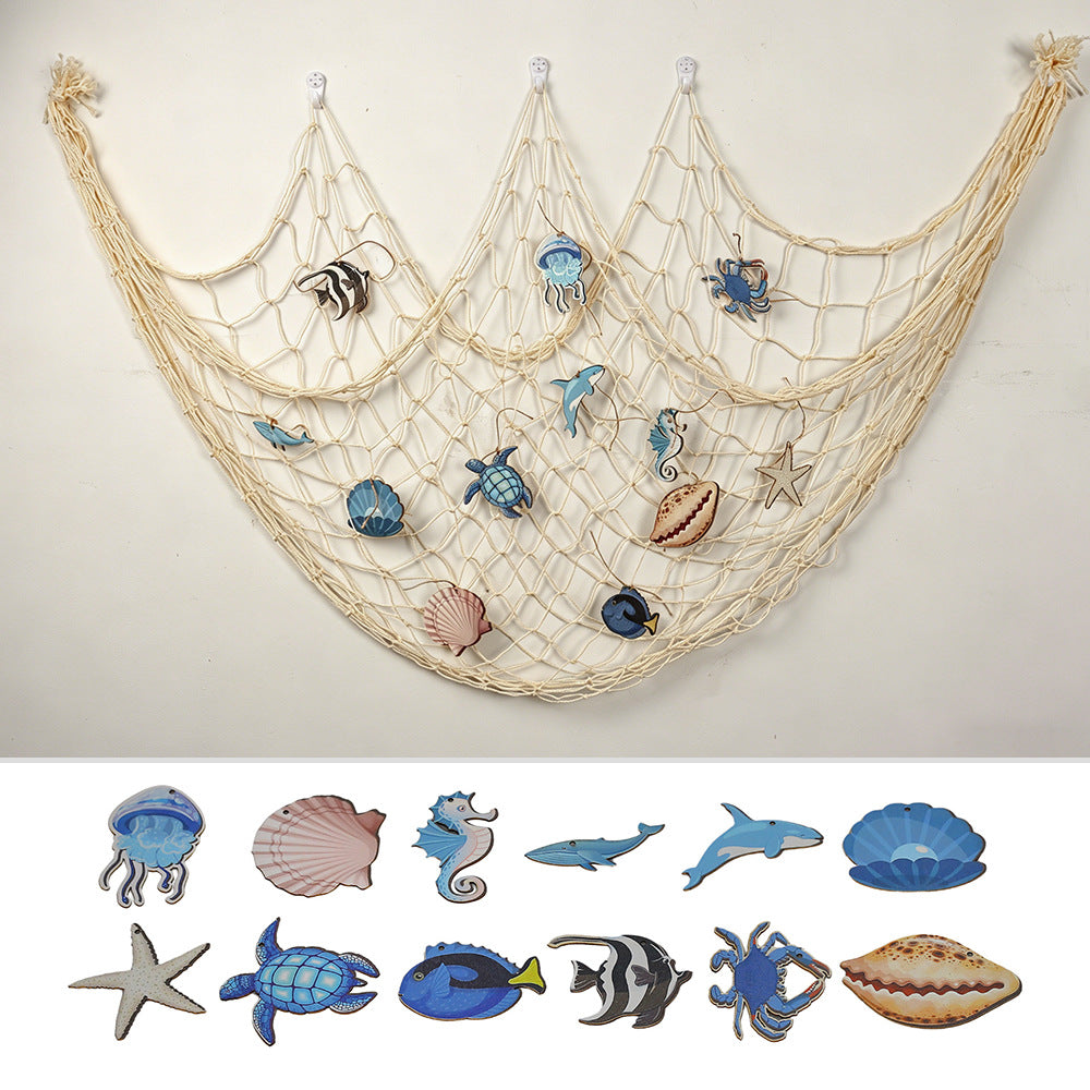 Decorative Macrame Wall Tapestry Cream White Sky Blue | Thrascher