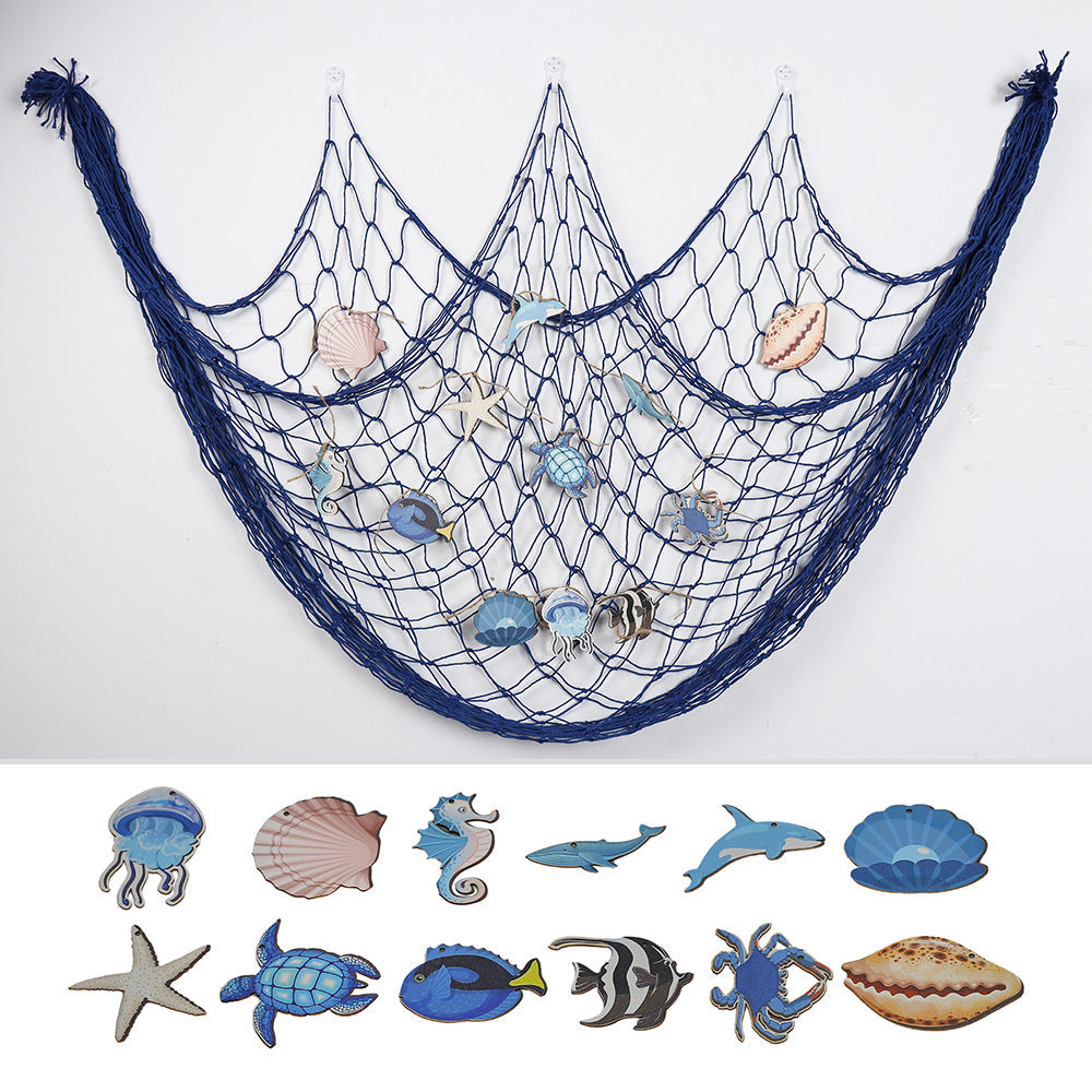 Decorative Macrame Wall Tapestry Cream White Sky Blue | Thrascher
