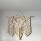 Decorative Macrame Wall Tapestry Red Orange | Thrascher