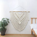 Decorative Macrame Wall Tapestry Red Orange | Thrascher