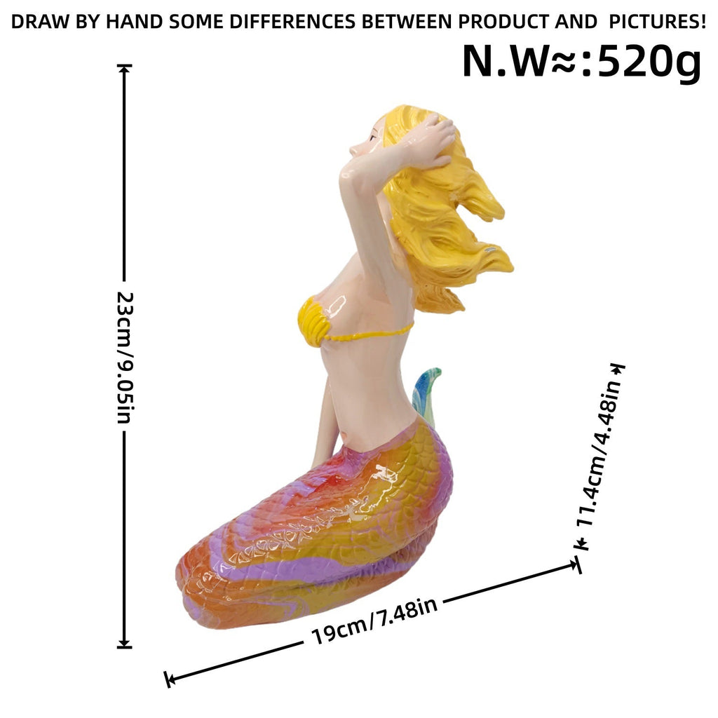 Decorative Mermaid Figurine | Thrascher