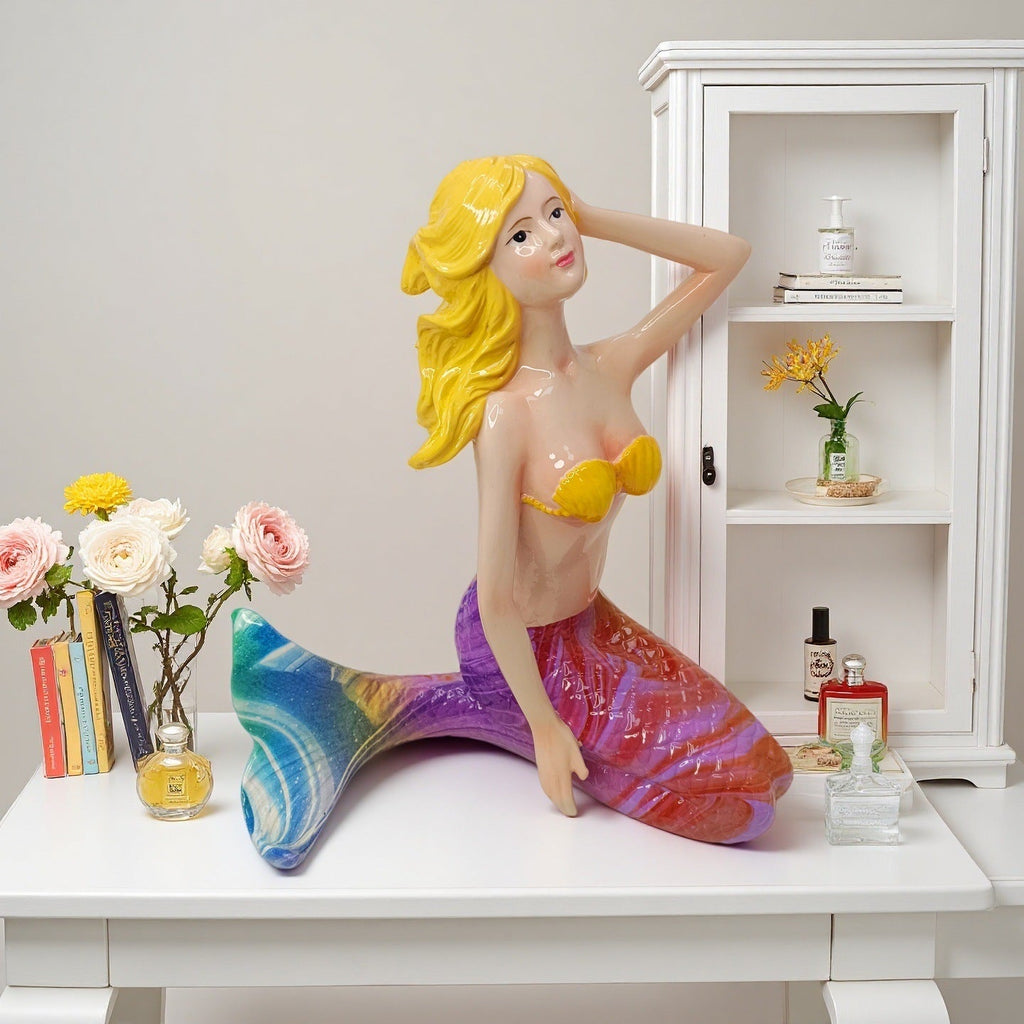 Decorative Mermaid Figurine | Thrascher