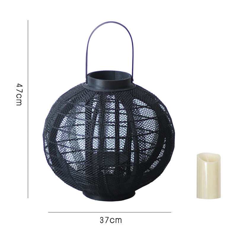 Decorative Metal Lantern with Handle | Thrascher
