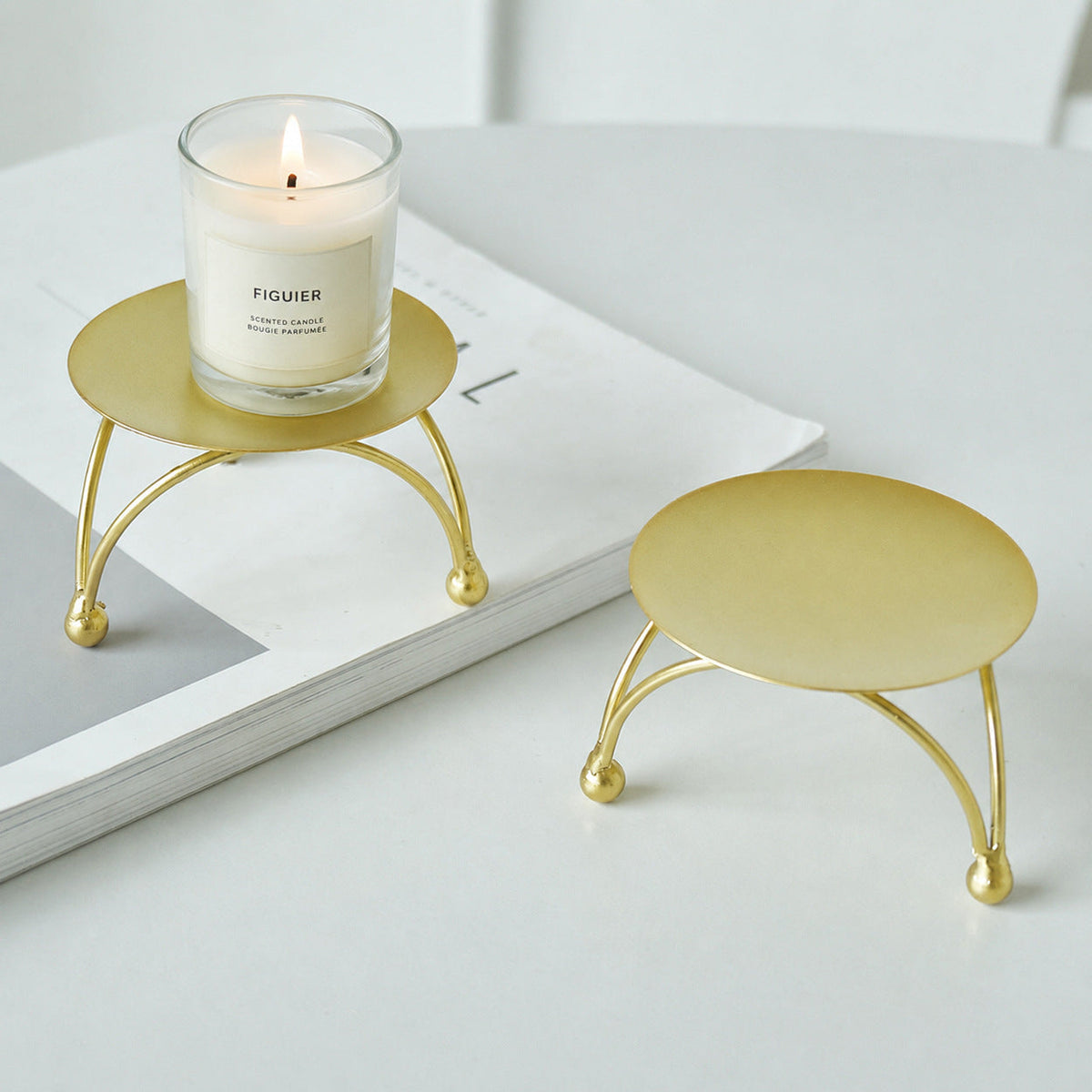Decorative Mini-Round Base | Thrascher