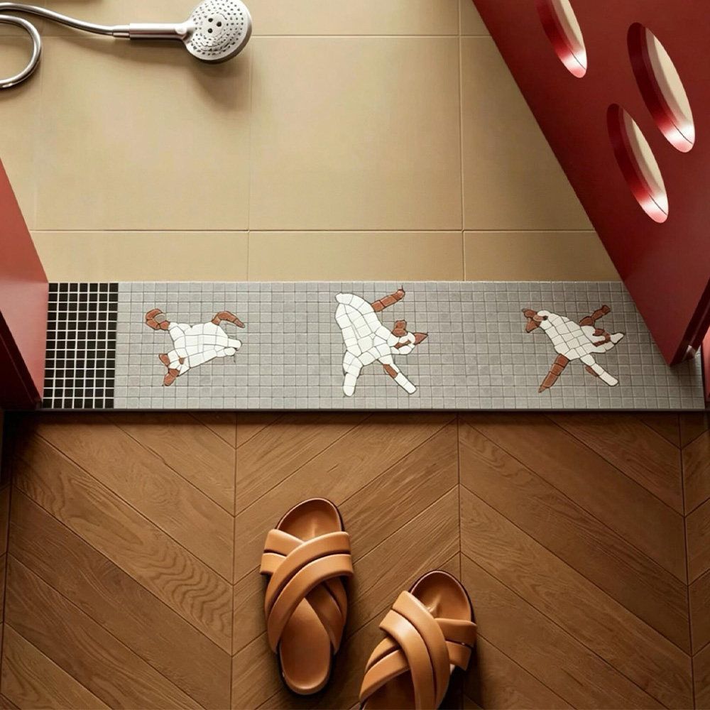Decorative Mosaic Bathroom Tile | Thrascher