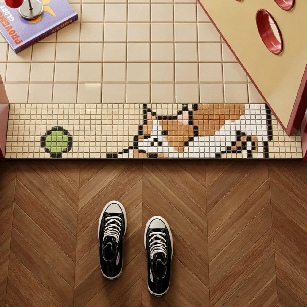 Decorative Mosaic Bathroom Tile | Thrascher