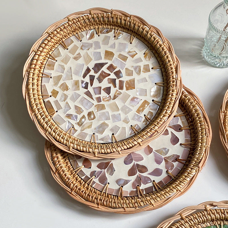 Decorative Mosaic Serving Plate | Thrascher