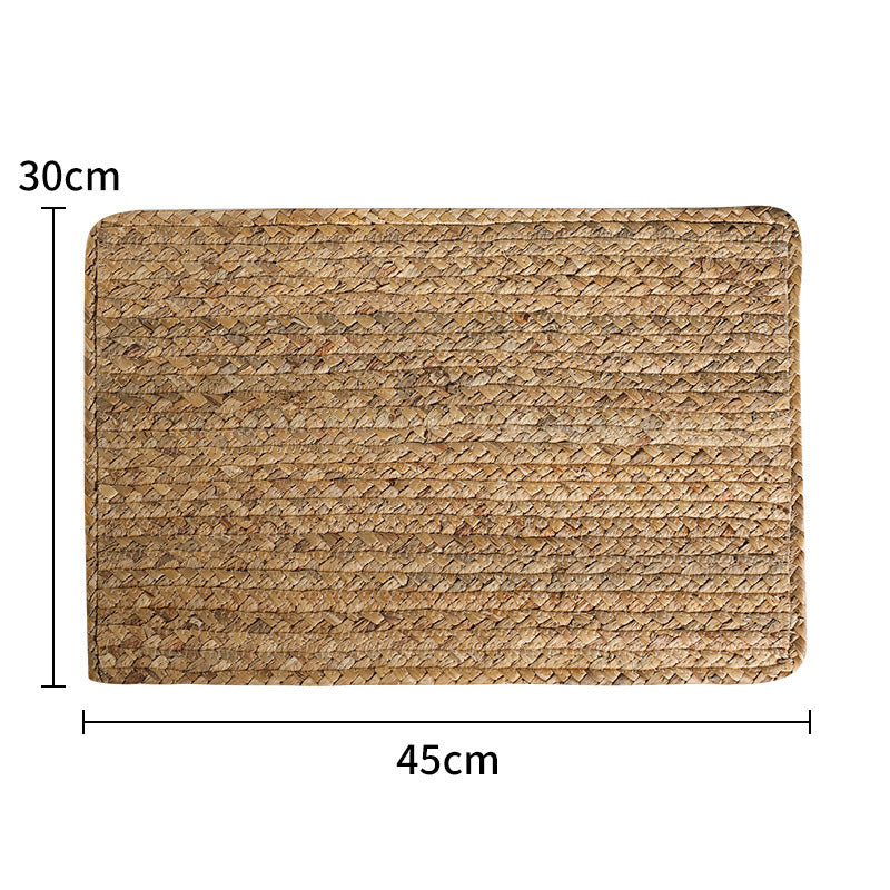 Decorative Natural Fiber Oval Design | Thrascher