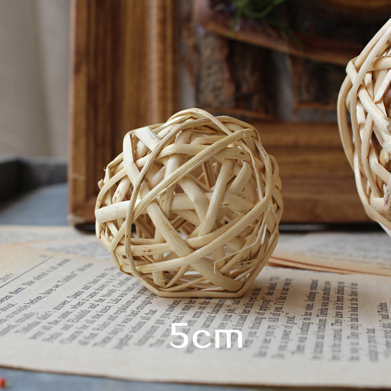 Decorative Natural Material Decor Ball | Thrascher