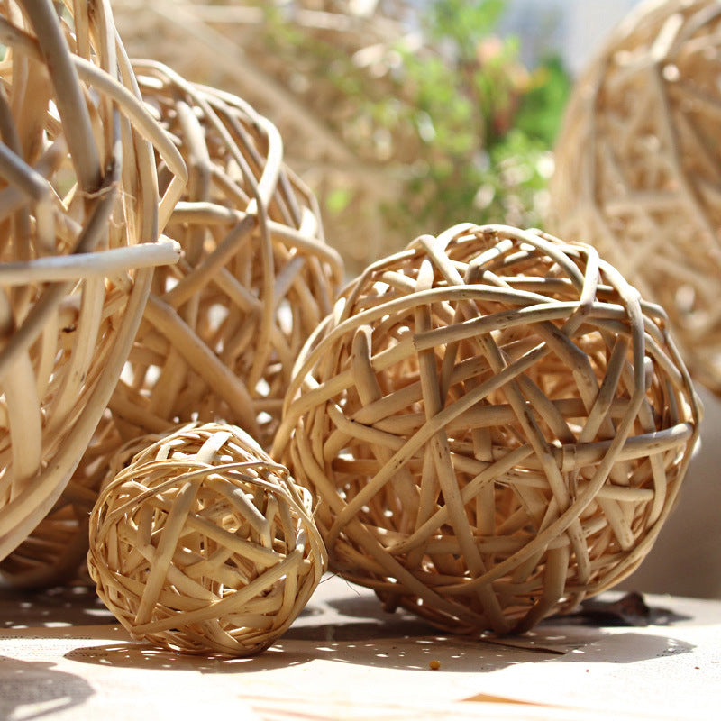 Decorative Natural Material Decor Ball | Thrascher