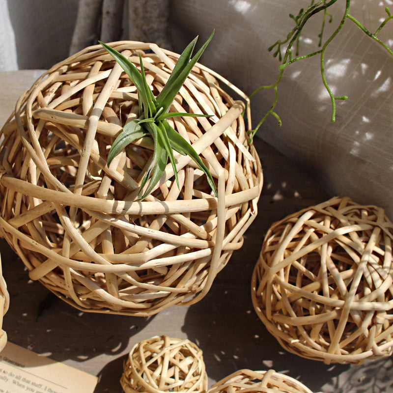 Decorative Natural Material Decor Ball | Thrascher