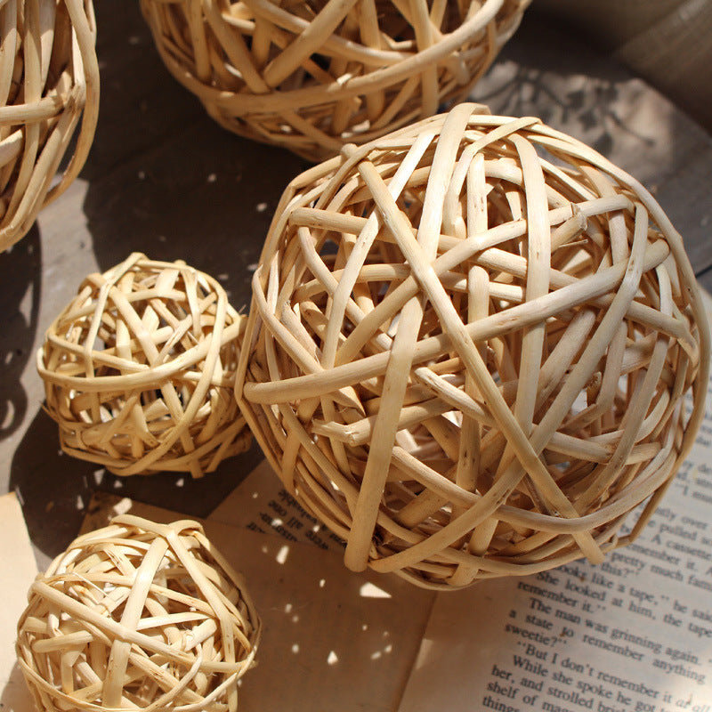 Decorative Natural Material Decor Ball | Thrascher
