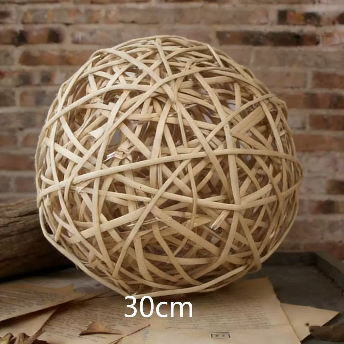 Decorative Natural Material Decor Ball | Thrascher