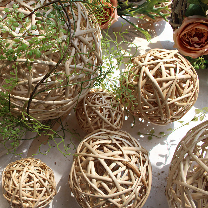 Decorative Natural Material Decor Ball | Thrascher