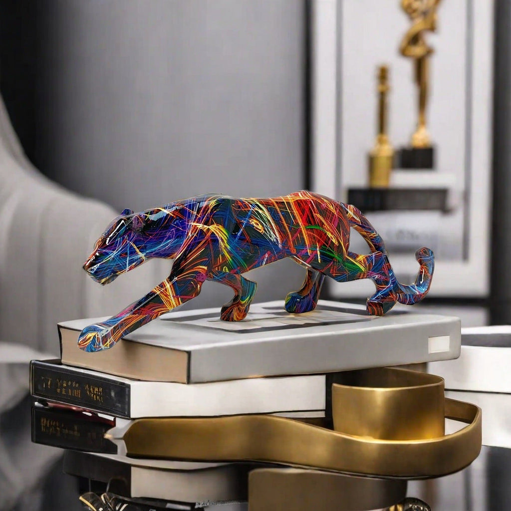 Decorative Panther Sculpture | Thrascher