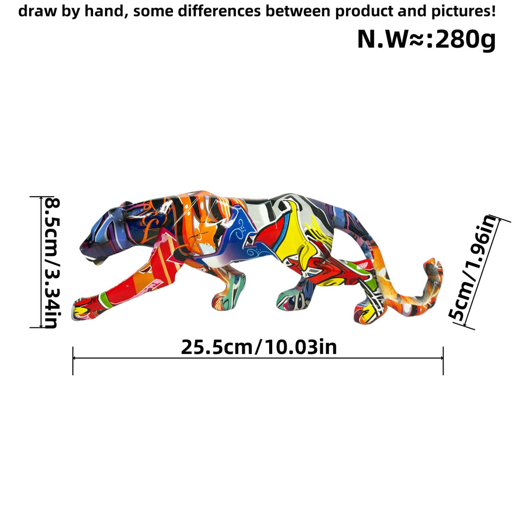 Decorative Panther Sculpture | Thrascher