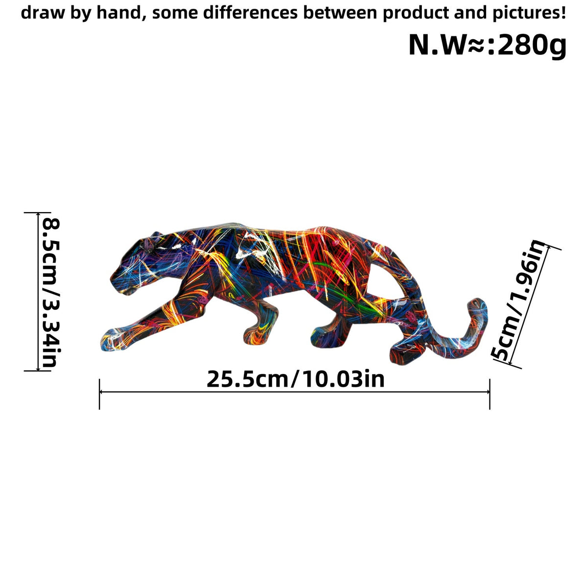 Decorative Panther Sculpture | Thrascher