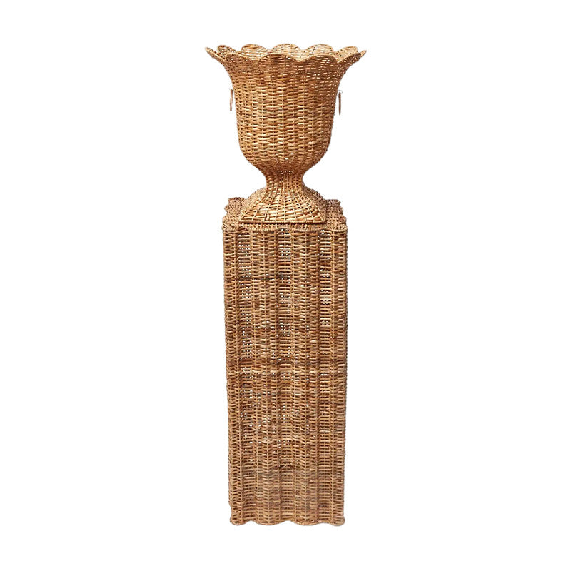 Decorative Plant Pot Stand made of Woven Material | Thrascher