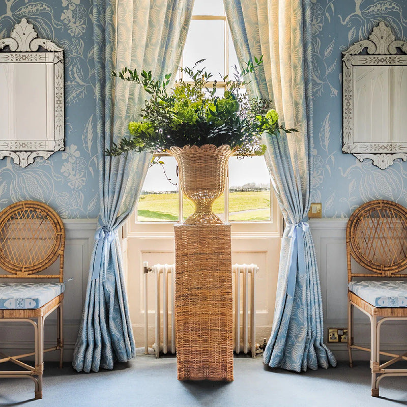 Decorative Plant Pot Stand made of Woven Material | Thrascher