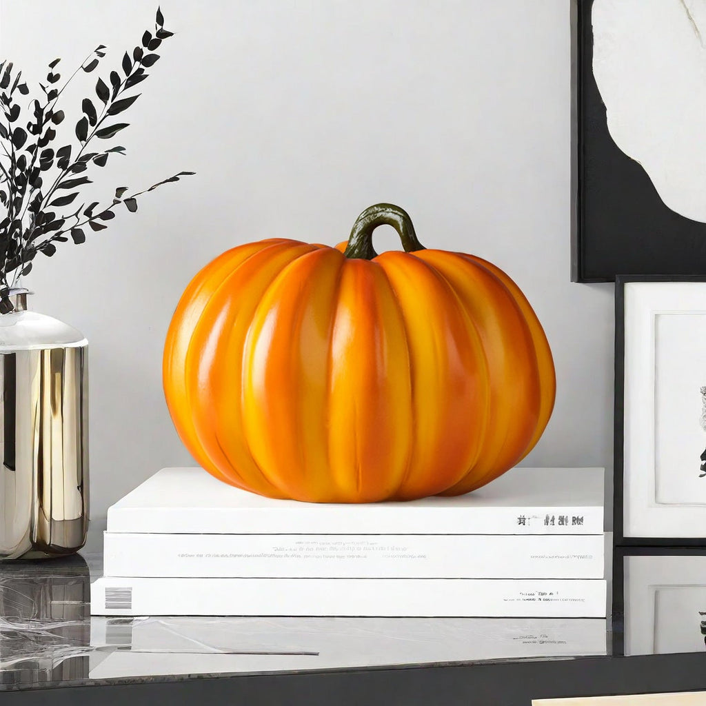 Decorative Pumpkin Figure as Autumn Probe | Thrascher
