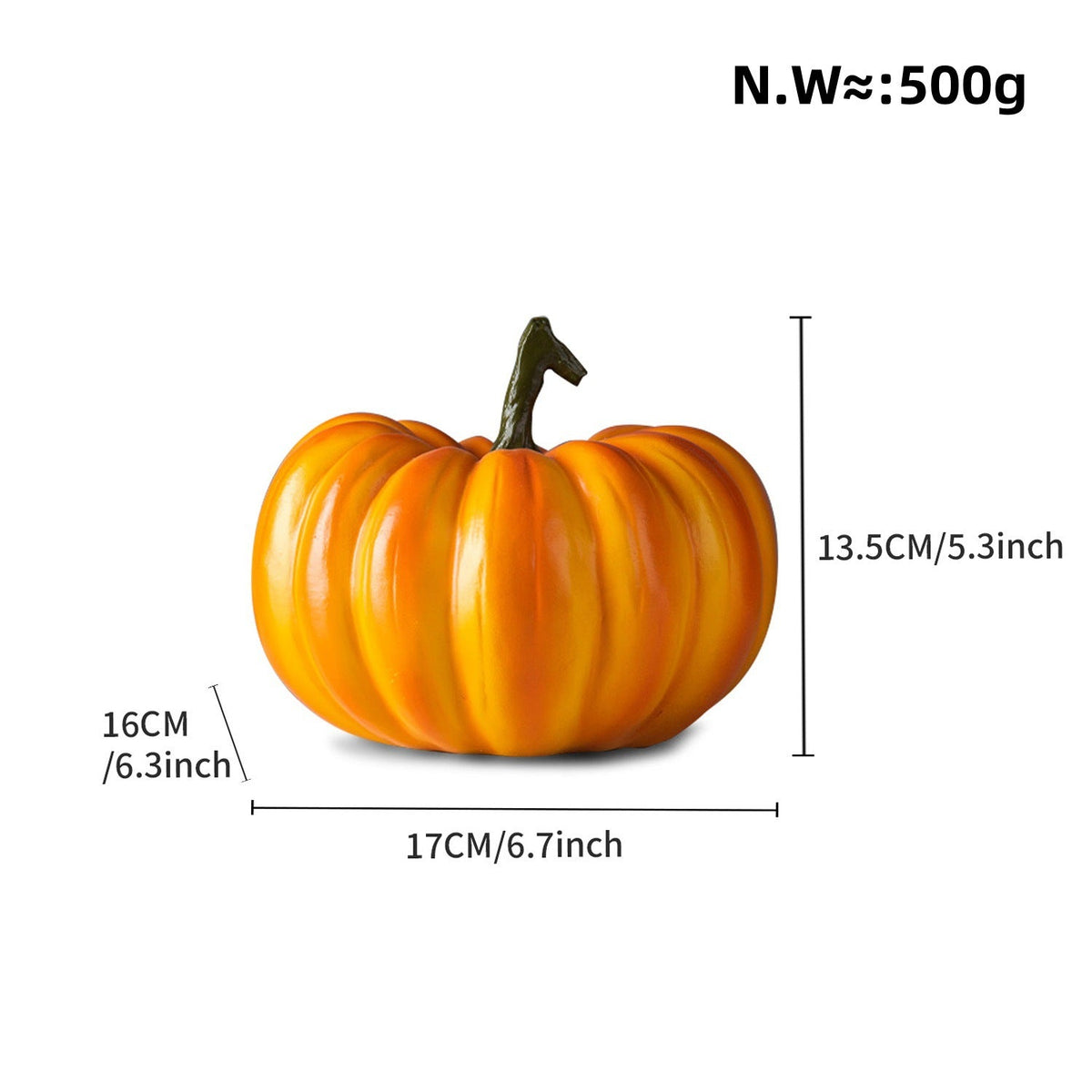 Decorative Pumpkin Figure as Autumn Probe | Thrascher