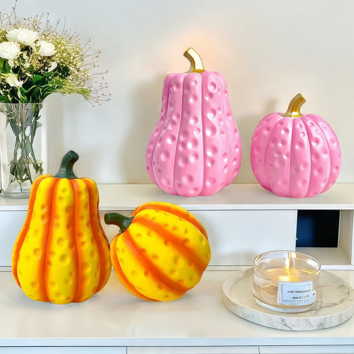 Decorative Pumpkin Sculptures | Thrascher
