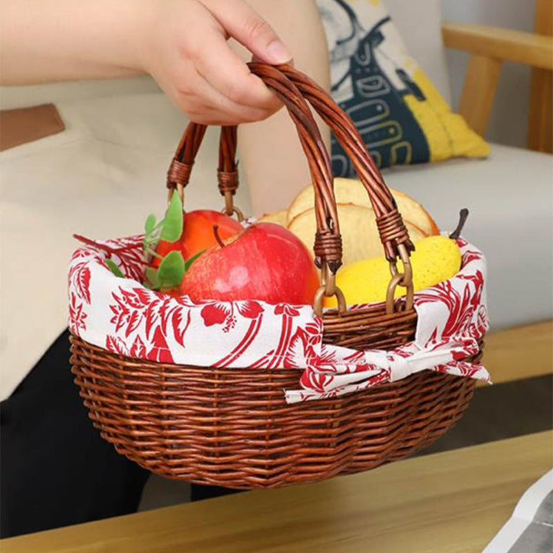 Decorative Rattan Basket | Thrascher