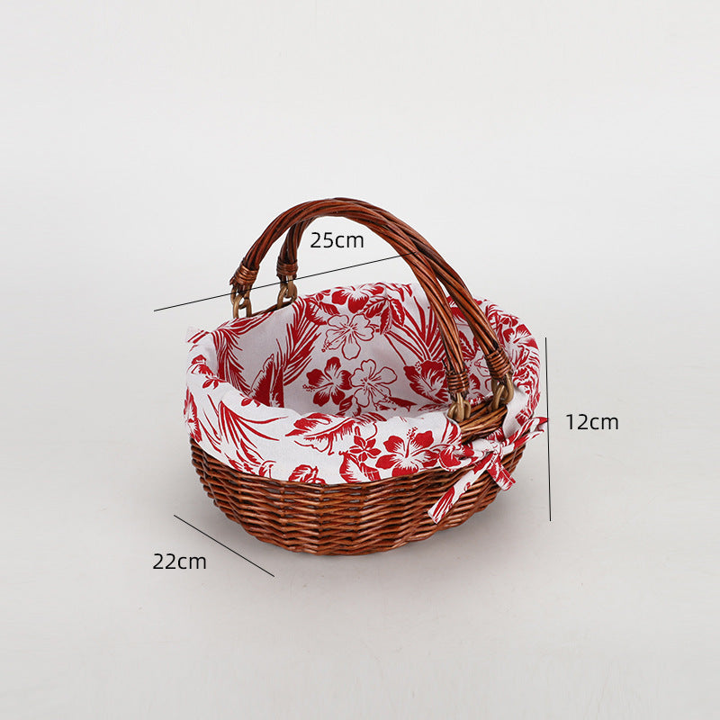 Decorative Rattan Basket | Thrascher