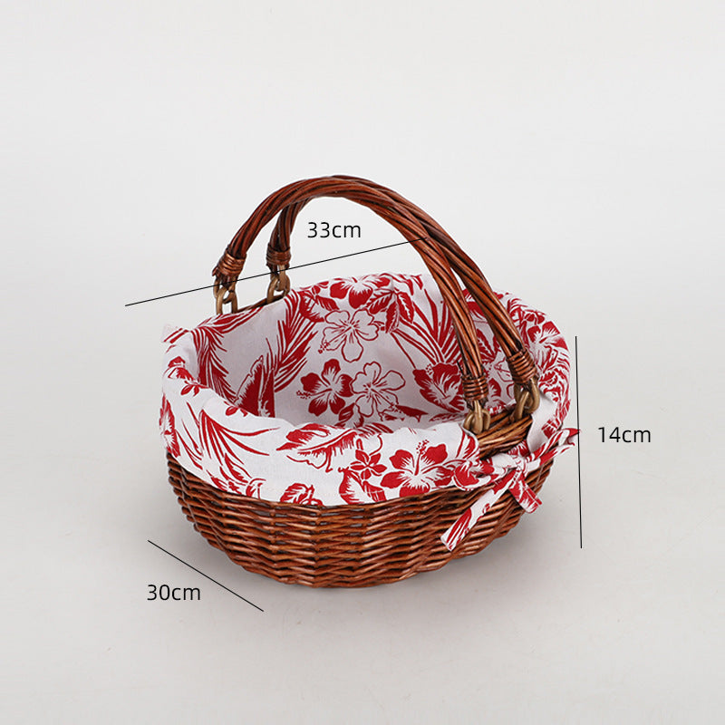 Decorative Rattan Basket | Thrascher