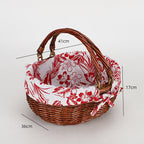Decorative Rattan Basket | Thrascher