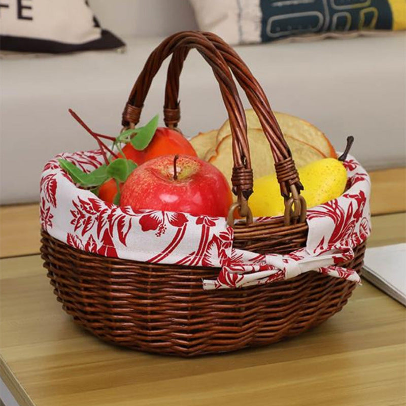 Decorative Rattan Basket | Thrascher