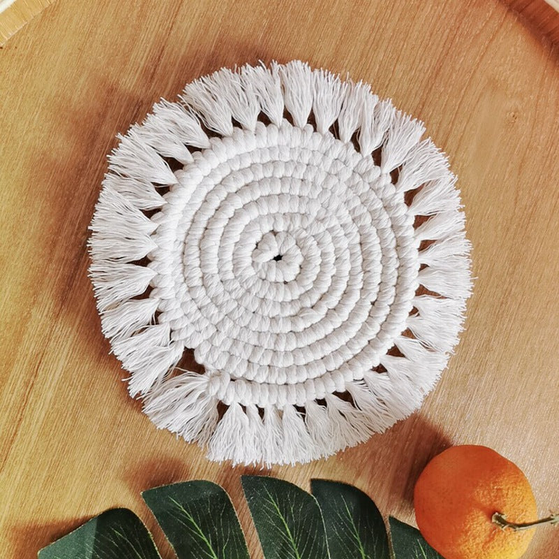 Decorative Round White | Thrascher