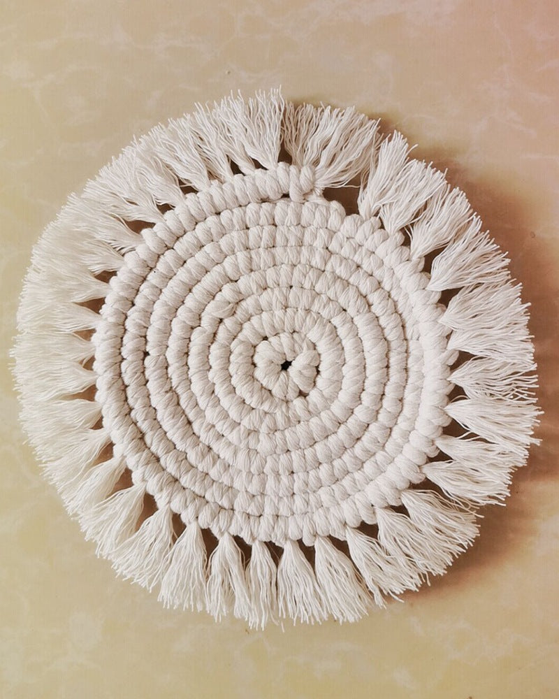 Decorative Round White | Thrascher