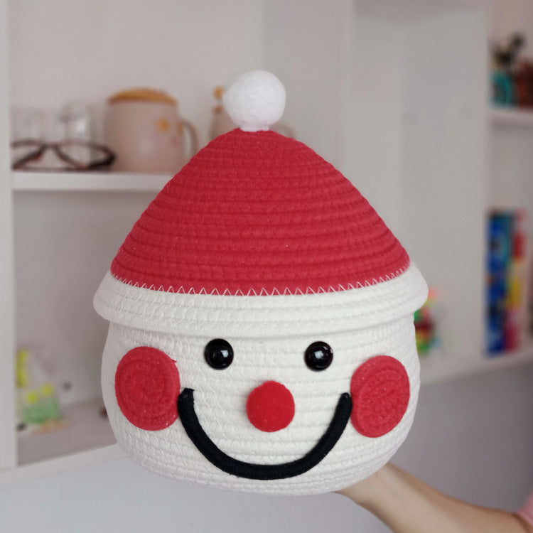 Decorative Santa Claus Basket | Thrascher