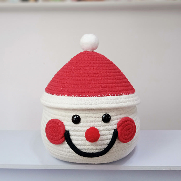 Decorative Santa Claus Basket | Thrascher