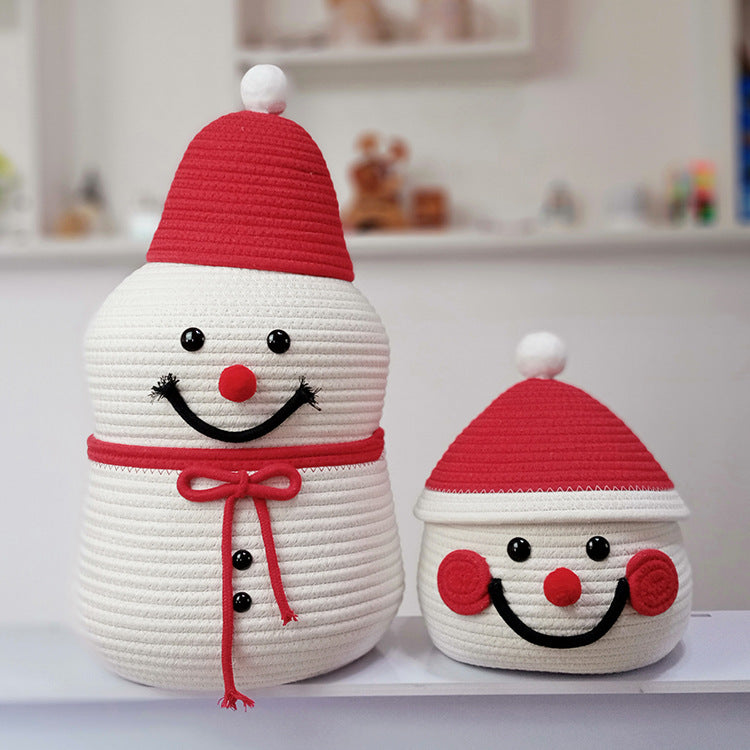 Decorative Santa Claus Basket | Thrascher