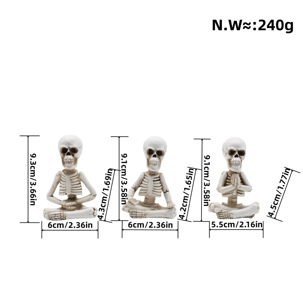 Decorative Skeleton Figure | Thrascher