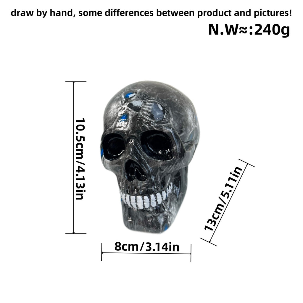 Decorative Skull Soft Textile Ceramic | Thrascher