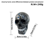 Decorative Skull Soft Textile Ceramic | Thrascher