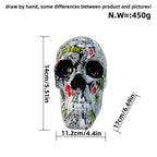 Decorative Skull Soft Textile Ceramic | Thrascher