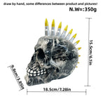 Decorative Skull Soft Textile Ceramic | Thrascher