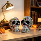 Decorative Skull Soft Textile Ceramic | Thrascher