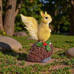 Decorative Squirrel Sculpture on a Pine Cone | Thrascher