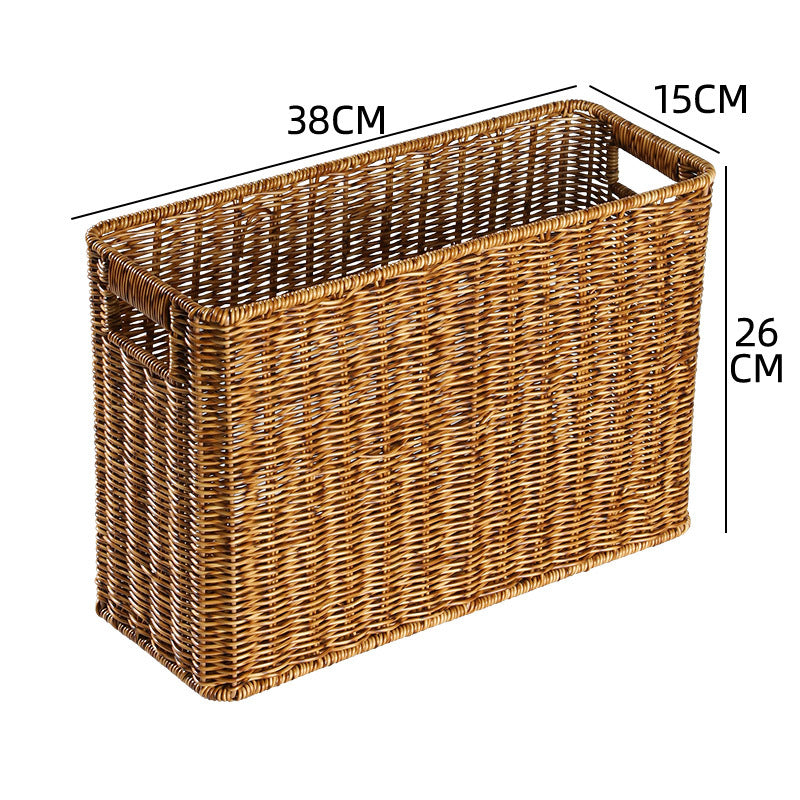 Decorative Storage Basket Light Brown | Thrascher
