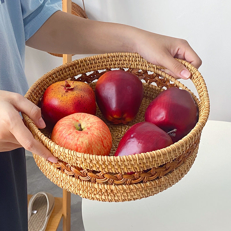 Decorative Storage Basket Nature Gold | Thrascher