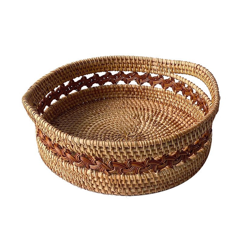 Decorative Storage Basket Nature Gold | Thrascher