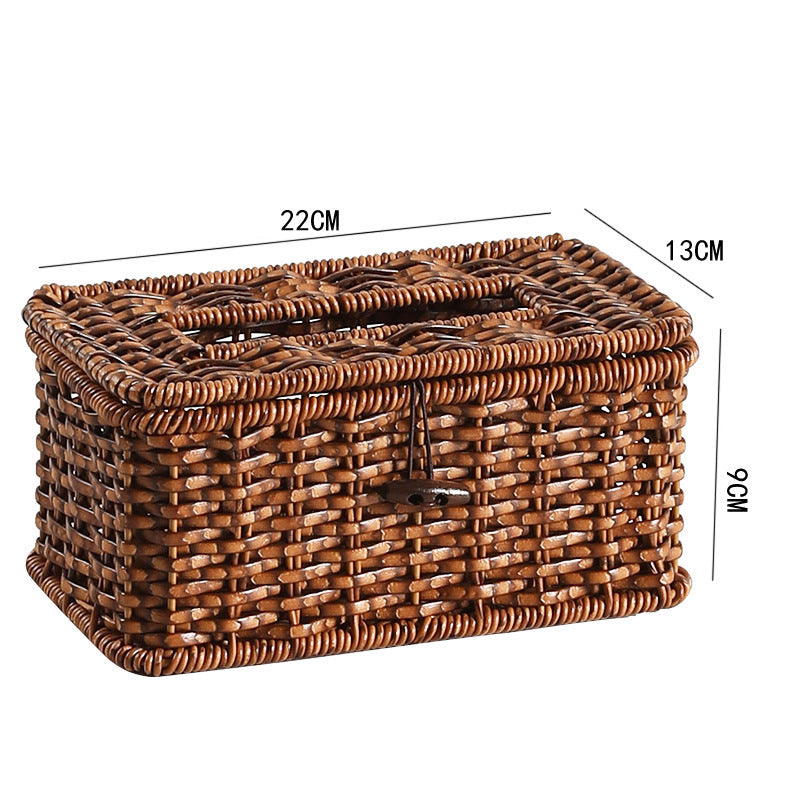 Decorative Storage Basket Walnut | Thrascher