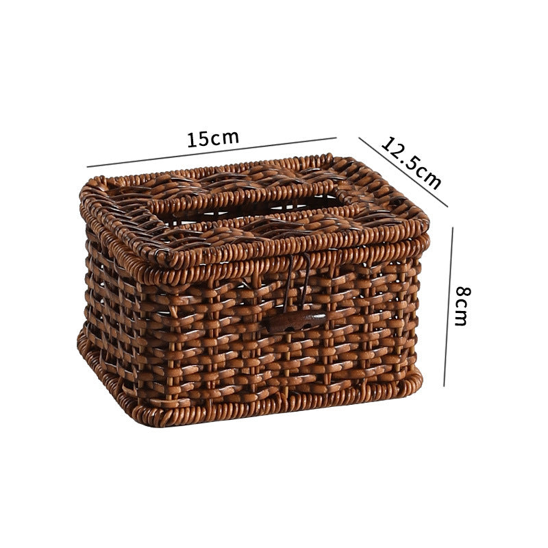 Decorative Storage Basket Walnut | Thrascher